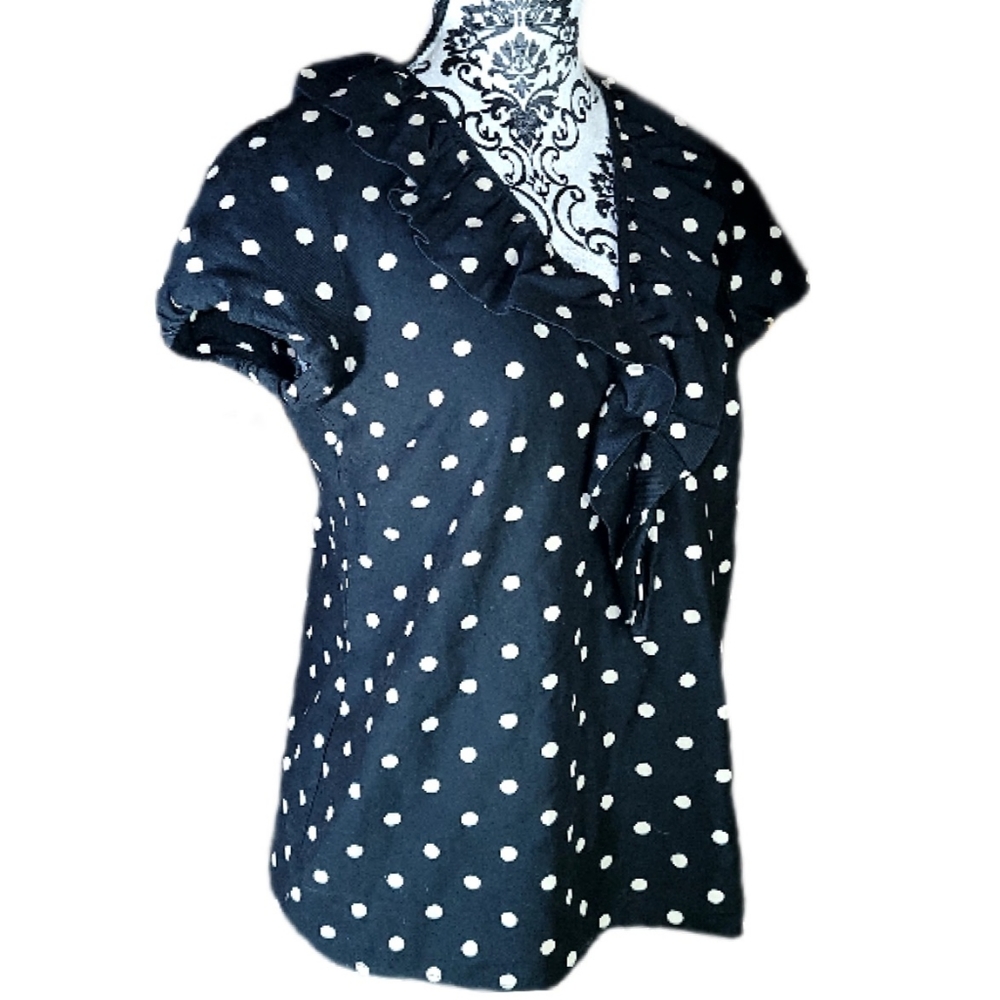Moschino Polka-Dot Blouse Basic - image 4